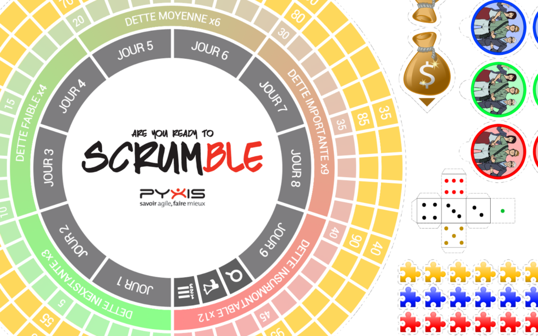Scrumble le jeu qui te fait découvrir Scrum