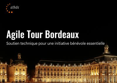 Agile Tour Bordeaux – Soutien technique pour une initiative bénévole essentielle