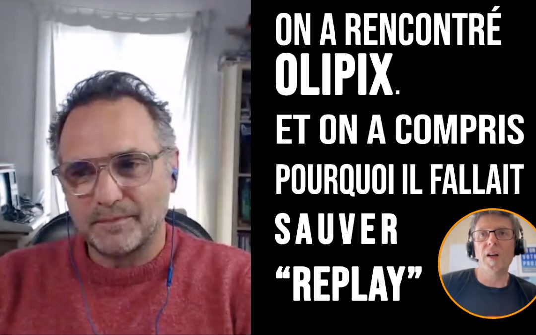 On a passé 30 min (+2h) avec Olipix. Ce mec est une machine.